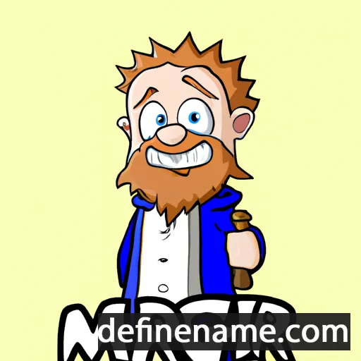 cartoon of the name Margeir