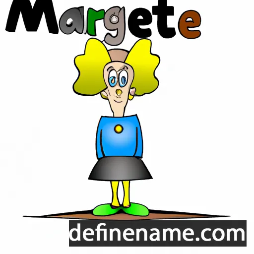 cartoon of the name Margelote