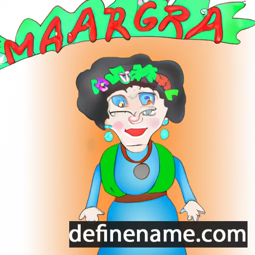 Margeria cartoon