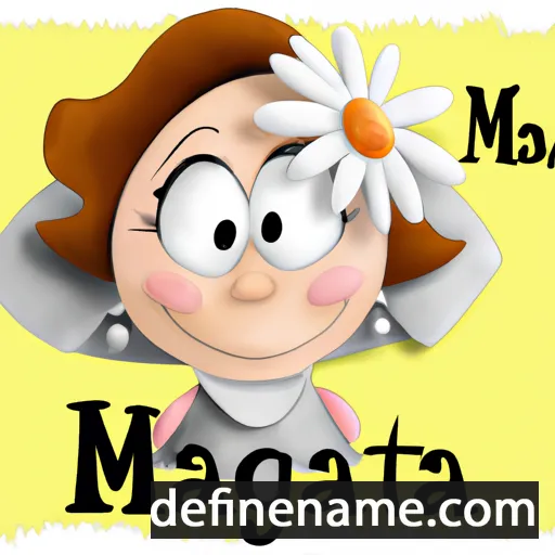 cartoon of the name Margerita