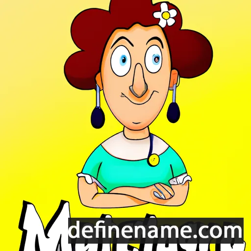 cartoon of the name Margeta