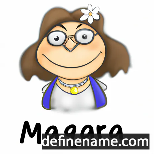 cartoon of the name Margjela