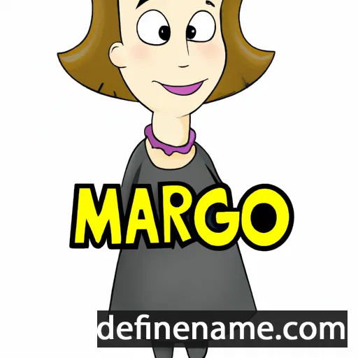 cartoon of the name Margo