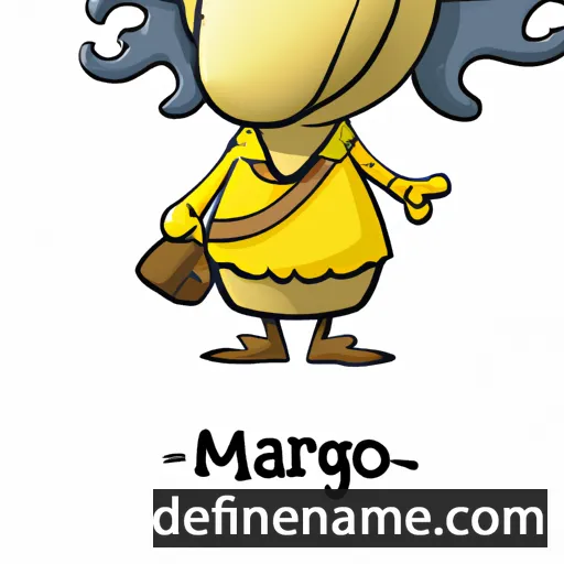 cartoon of the name Margol