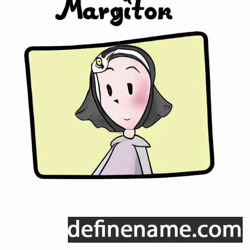 cartoon of the name Margotin