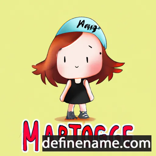 cartoon of the name Margotte