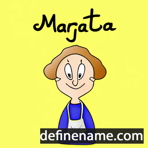 Margreta cartoon