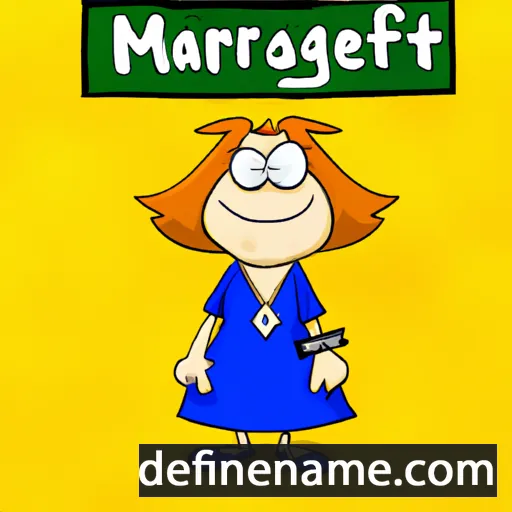 Margreth cartoon