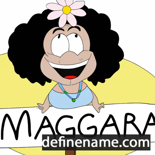 Marguarida cartoon