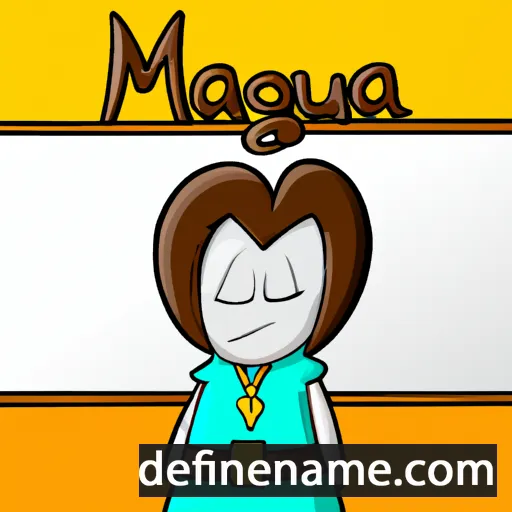 cartoon of the name Marguesa