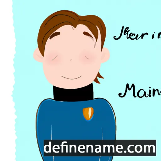 Marín cartoon