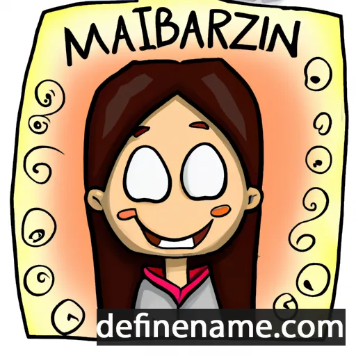 Mariabaztan cartoon