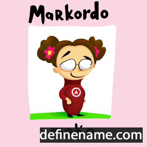 Mariandreko cartoon