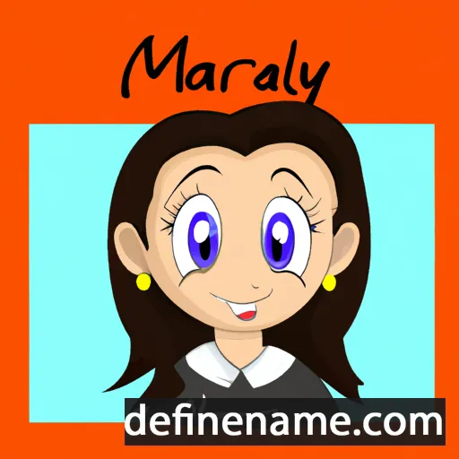 Mariangely cartoon