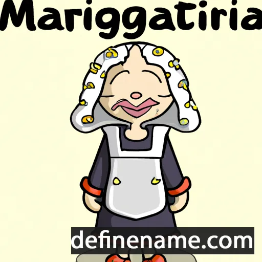 cartoon of the name Mariangiola