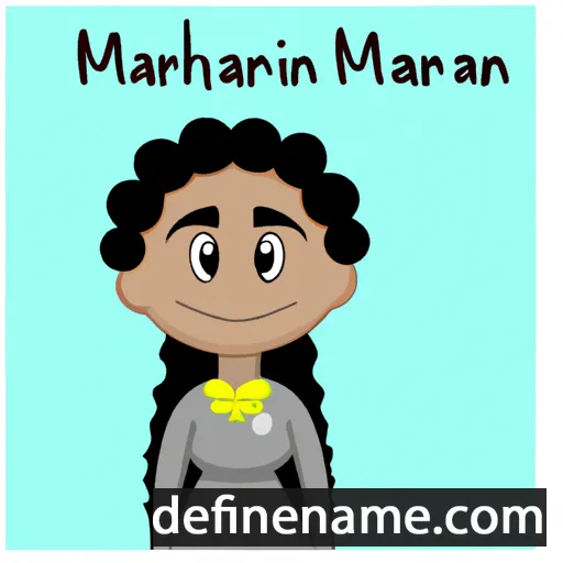 Mariannah cartoon