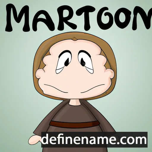 Marianton cartoon