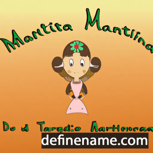 cartoon of the name Mariantonietta