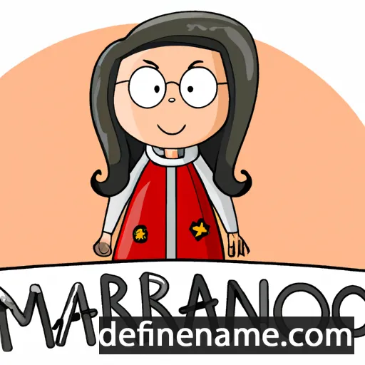 Mariarano cartoon