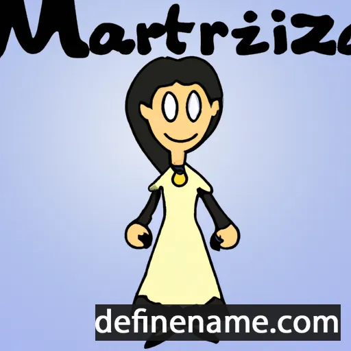 Mariazentzio cartoon