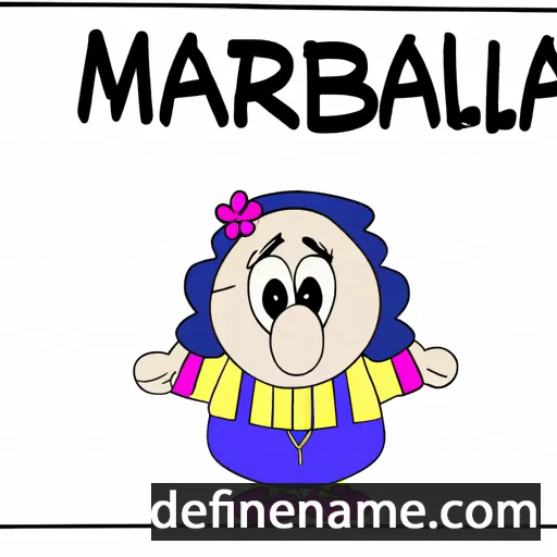 Maribarla cartoon