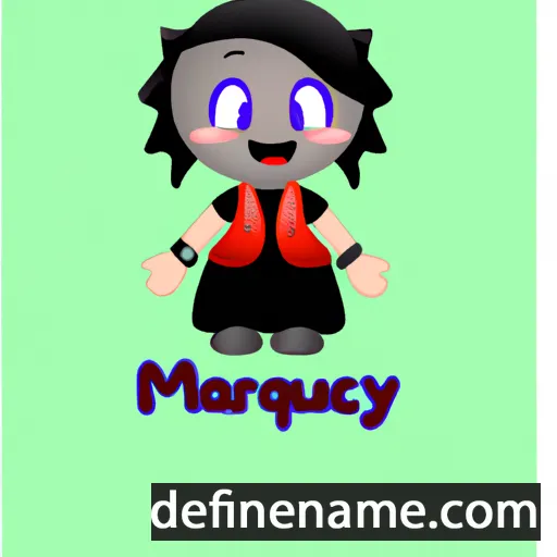 cartoon of the name Marichuy