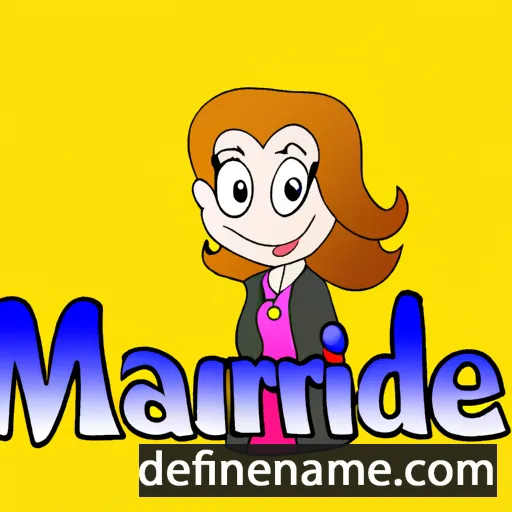 Maridee cartoon