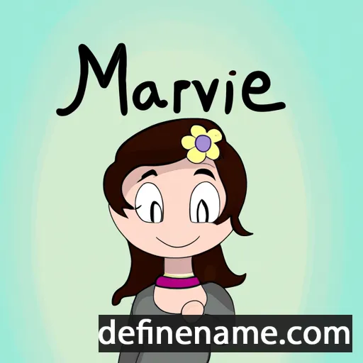 Mariève cartoon