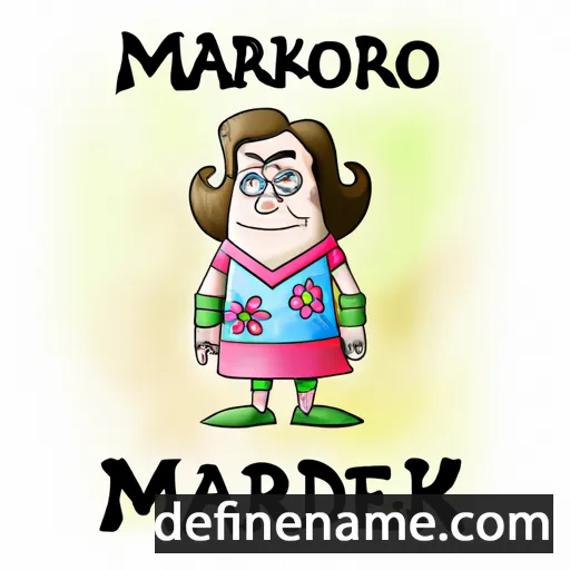 Mariederko cartoon