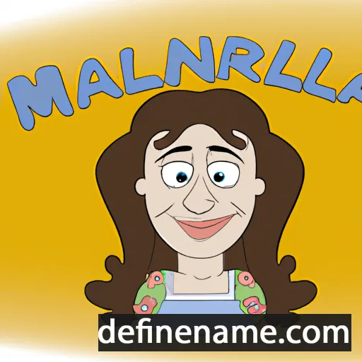 Marielena cartoon