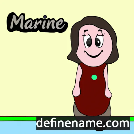 Mariene cartoon