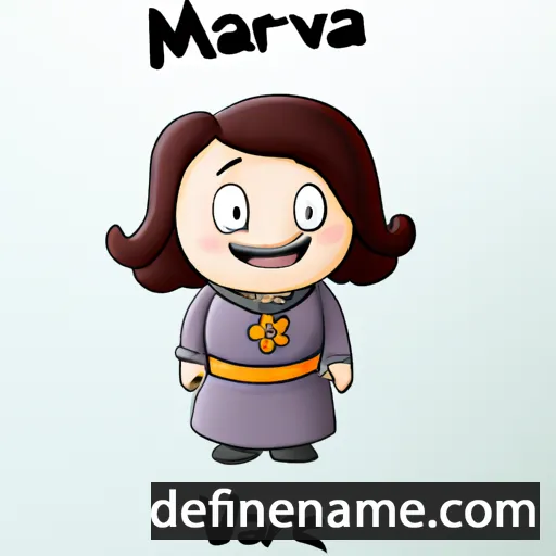 Marieva cartoon