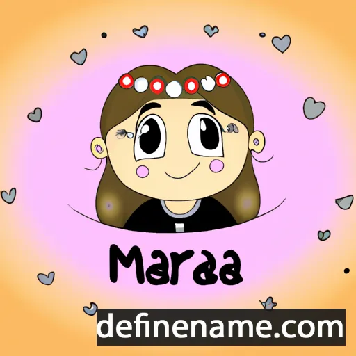 Mariia cartoon