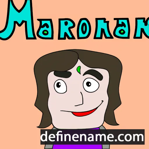 Marijoan cartoon