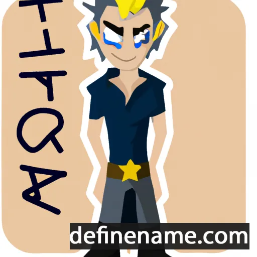 cartoon of the name Marik