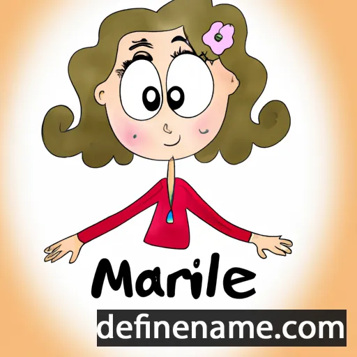 cartoon of the name Marilies