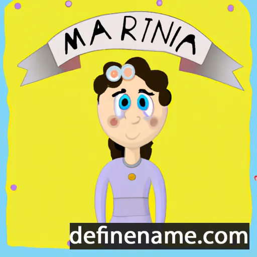 Marilina cartoon