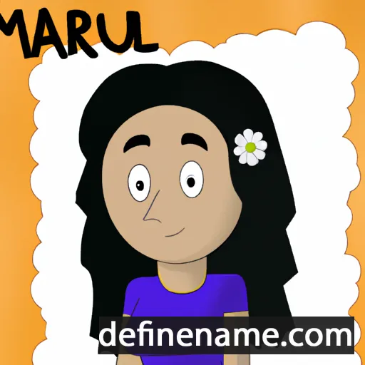 Marilú cartoon