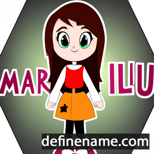 Marilù cartoon