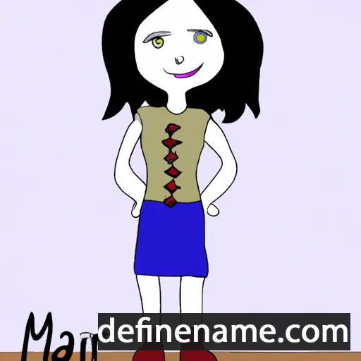 cartoon of the name Marim