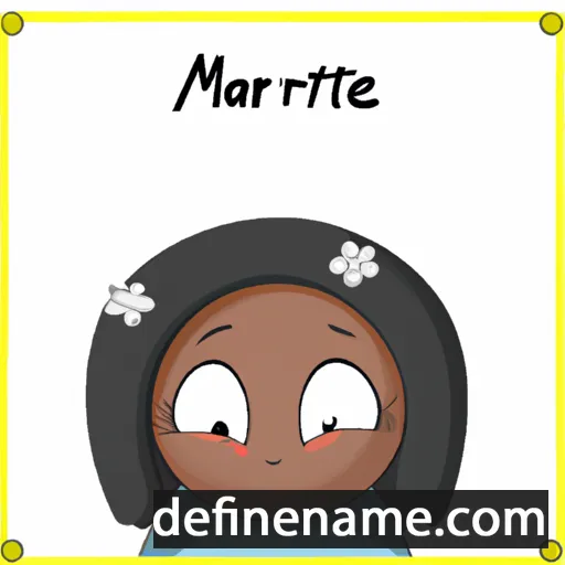 cartoon of the name Marimaite