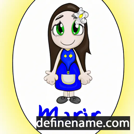 cartoon of the name Marimar