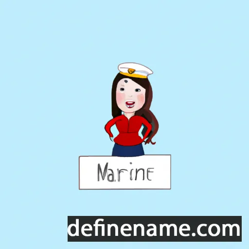 Mariñe cartoon