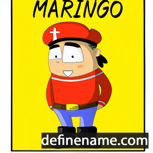 Mariño cartoon