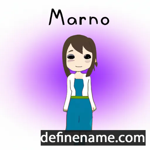 Marinako cartoon