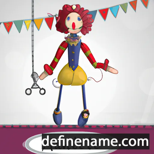 Marionette cartoon