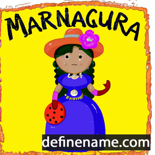 cartoon of the name Mariquiña