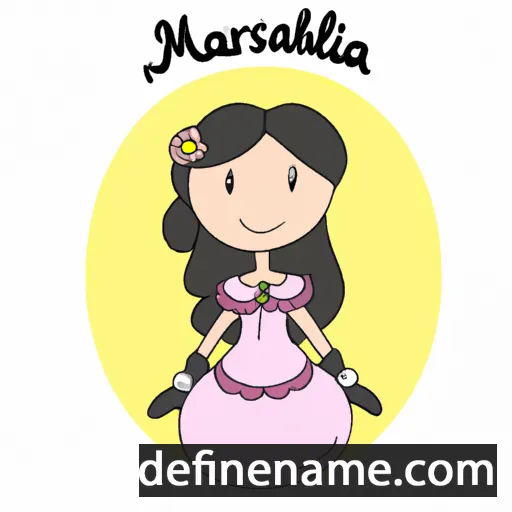 cartoon of the name Marisabella