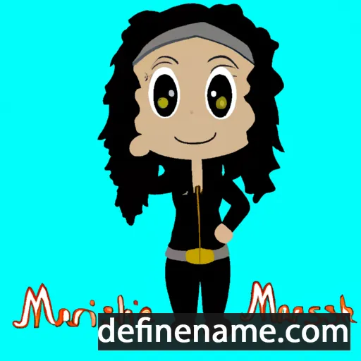 cartoon of the name Marissiah