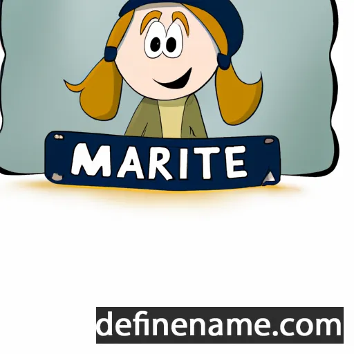 Marité cartoon